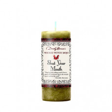 Wicked Witch Mojo Shut your Mouth Candle